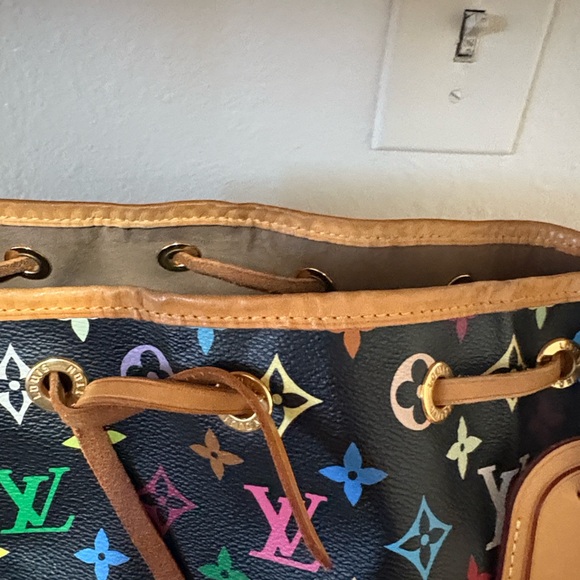 Louis Vuitton Black Multicolor Monogram Shoulder Bag - Picture 11 of 16